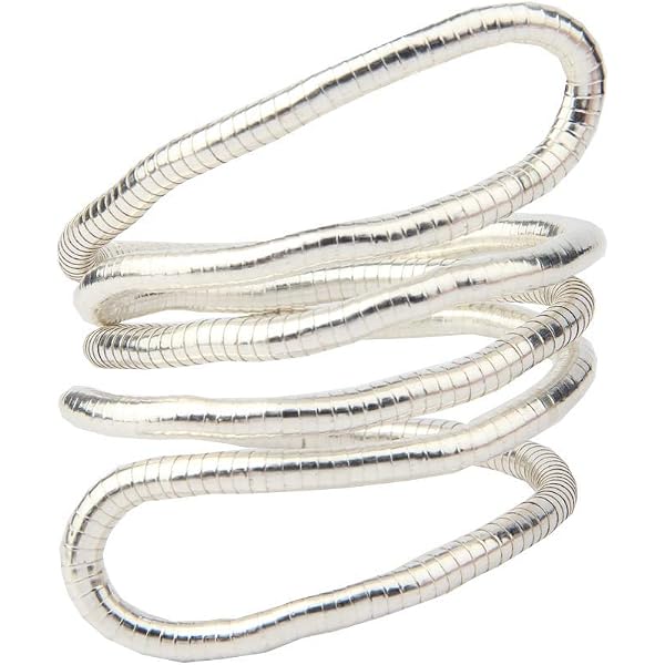 ENSIANTH Collana Serpente Pieghevole Flessibile: Multiuso, 90cm In Acciaio Inossidabile - 2