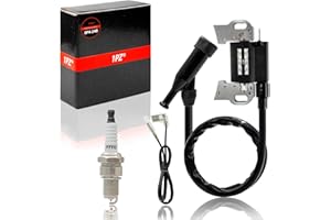 1PZ SP4-24B Bobina de Encendido y Bujía para Honda GX240 GX270 GX340 GX390 8HP 11HP 13HP 16HP 390cc 420cc Motor 30500-ZS2-023 30500-ZF6-W02