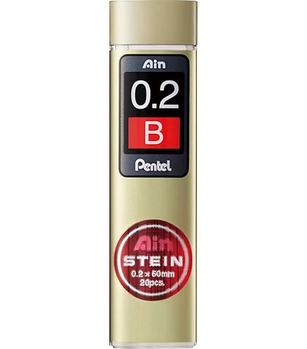 12 TUBI PENTEL SUPER HI-POLYMER MINE REFILL LEADS 0.5 mm 2H