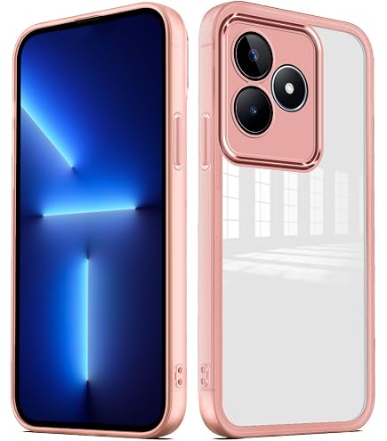 Glitter Bling Cover E Vetrino Compatible with Realme Note 50/Realme C53