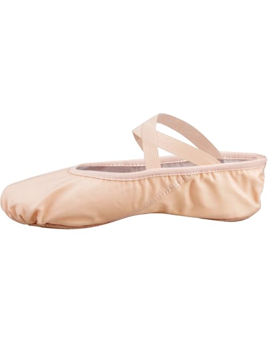 Ulicox Balletschoenen voor Meisjes Leer Balletschoenen voor Gesplitste Zool Dansschoenen voor Kinderen en Volwassenen Beige 33