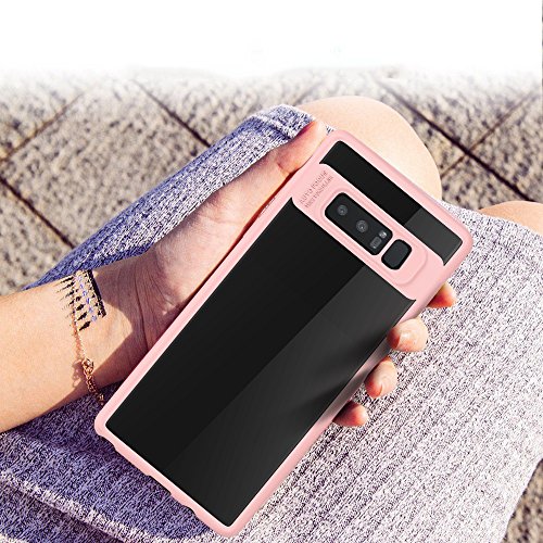 Samsung Galaxy Note 8 Funda Myriann Ultra Slim Resistente a los Ara azos Ligero Protector Contra la Espalda Funda para Galaxy Note 8 Rosado reviews Samsung Galaxy Note 8 Funda Myriann Ultra Slim Resistente a los Ara azos Ligero Protector Contra la Espalda Funda para Galaxy Note 8 Rosado