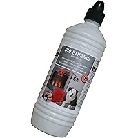 Moritz 1000 ml Bio Ethanol >95% - 96,6% Premium Alkohol für Ethanolkamine Gelkamine Bambusfackeln rückstandslose…