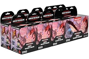 WizKids D&D Icons of The Realms Miniatures: Set 22 - 8 Count Booster Brick. Assorted Pre-Painted Miniatures - Dungeons & Dragons