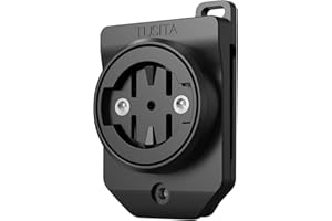 TUSITA Borsa per Selle da Ciclismo Clip Supporto (Fessura Grande) Compatibile con Garmin Varia RTL515, RTL510, RVR315