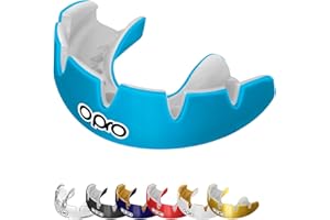 OPRO Instant Custom-Fit Mouthguard for Braces – Gum Shield Adult (Age 10+) – OPRO Mouth Guard Boxing and MMA, Easy Self-Fit Gum Shield Rugby and Hockey - Maximum Protection with Dental Warranty