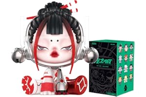 POP MART Skullpanda City of Night Series-1PC Figurines Populaires Figurines Aléatoires Figurines d’Action Figurines de Jouet Figurines à Collectionner Cadeaux Créatifs