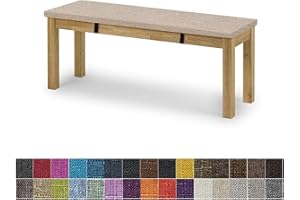 yaoumeo Bankauflage Sitzkissen,Bankkissen,Gartenbank Auflage,Waschbar-Abnehmbarem,Mehrere Farbgrößen Verfügbar (80x45x5cm,Beige)