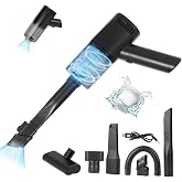 BDDMINJOL Handheld Vacuum Cleaners, Powerful Car Vacuum Cleaner 20000Pa,Rechargeable Cordless Handheld Vacuum Cleaner,Mini Va