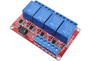 PENGLIN Relay Module with Optocoupler High or Low Level Trigger Expansion Board (4 Channel 12V)