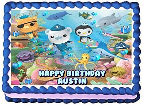Sweet Candy Kisses-Octonauts Edible Image Frosting Sheet/cake Topper by Sweet Candy Kisses