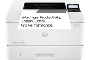 HP Laserjet Pro 4002dn Laser Printer | Black and White | Printer for Small Medium Business | Print | 2-Sided Printing | Ethernet | Energy Efficient | Strong Security