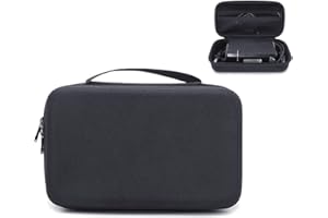 ZLIT Universal Motorcycle Power Bank Charger Shockproof Protective Storage Case Bag,EVA Motorcycle Power Carrying Case(Large)