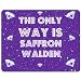 Produktbild The only Way Is Safran Walden – PREMIUM Mauspad (5 Dick)