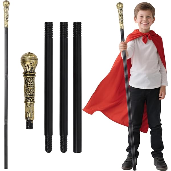 Hohopeti Cosplay Zauberstäbe 2er Set - Mit Edelsteinen Für Halloween