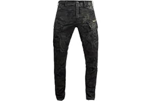 John Doe Stroker Cargo XTM | Motorradhose | XTM | Atmungsaktiv | Motorrad Cargo Hose | Hose mit Seitentaschen | Protektoren sind enthalten