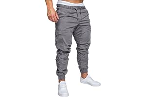 YAOJIWANG 2024 Pantalones de Trabajo Hombre Pantalones cargo para hombre, pantalones casuales con bolsillos, pantalones desmontables sueltos, ropa deportiva, pantalones deportivos Pantalones Deporte Hombre