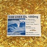 The Vitamin Cod Liver Oil 1000mg (90 Capsules - Bagged)