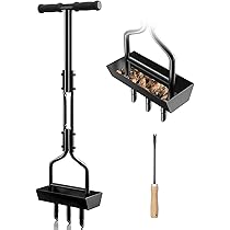 DBEAKS Rasenrakel Edelstahl - 75cm Nivellierwerkzeug Für Perfekten Rasen