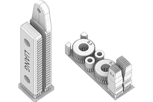 DAGIJIRD Durevole LIANG-0229 Ruota di scorrimento Strumento Anti-magnetico per Zimmerit Coat 1:35 1:48 1:72 Modello di carro da guerra