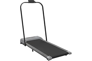 BATHRENA 2 in 1 Faltbares Laufband, 3,0PS unter dem Schreibtisch elektrisches Laufband, Walking, mit Fernbedienung und LED-Anzeige, Walking Jogging für Zuhause/Büro