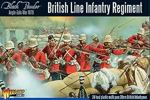 WARLORD GAMES Black Powder (azw) British Line Infantry Regiment Box - Plastic