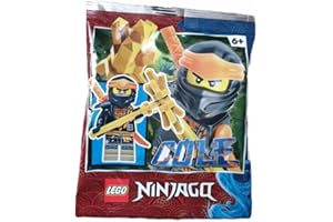VVR LEGO Cole Ninja + Hammer Minifigure #10 Foil Pack Set 892290 (Bagged)