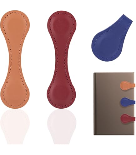 Marque-Page Magnétique En Cuir à Personnaliser - Gravure De