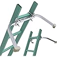 Ladder Stabilizer,Heavy Duty Aluminum Extended Ladder Accessory for Roof Gutter Cleaning Tools,Ladder Stand-Off Wing Span/Wall Ladder Hooks with Non-Slip Rubber Bottom pad.(Patent Pending)