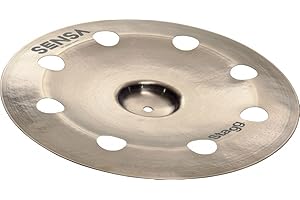 Stagg 22393 Sensa Orbis China B-20 Becken mit 8x Öffnungen (40,6 cm (16 Zoll) bronze