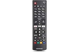 MYHGRC Mando a Distancia Universal para LG TV Compatible con Diferentes televisores LG Ultra HD con Botones Netfl, no Requiere