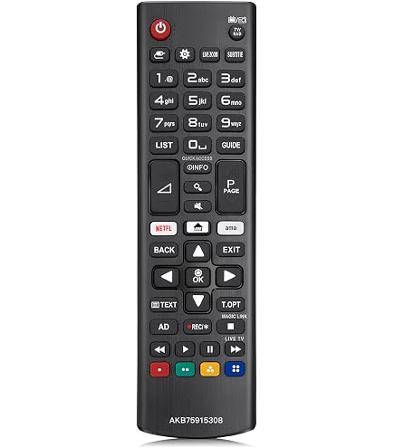 Mando A Distancia Universal Para Televisores LG, Compatible Con Modelos 32LN5400, 32LN541B, 32LN549C Y Más