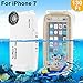 Produktbild Unterwasser Fall Underwater case For iPhone 7 AIGUMI 40M Diving Case Tauchen Wasserdichte Telefon Tasche IPX8 wasserdichtes Gehäuse mit 32mm Gewinde (Weiß, IP7)