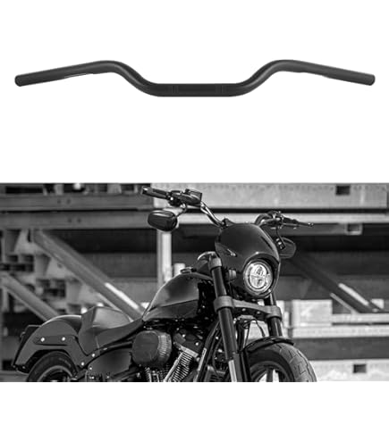 Manubrio Moto Universale 25mm Dreamizer - Curvatura Bassa Per Cafe Racer E Bobber - Foto 5
