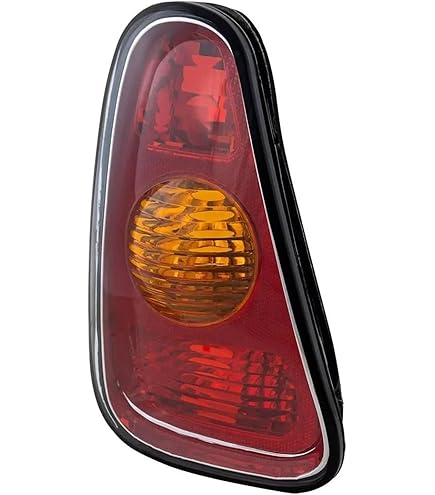 Izquierdo PILOTO TRASERO Con Portalámparas Ambar Blanco Rojo 01