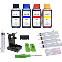 Kit Ricarica Inchiostro Per Stampante InkTec Per PG-260 CLI-261 - Foto 6