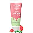Glamveda Watermelon & Collagen Face Wash | Anti Ageing Face Wash For Glowing Skin, Reduces Fine Lines, Wrinkles & Skin Dullness, Removes Excess Oil & Dirt | All Skin Types |For Women & Men| 100ml