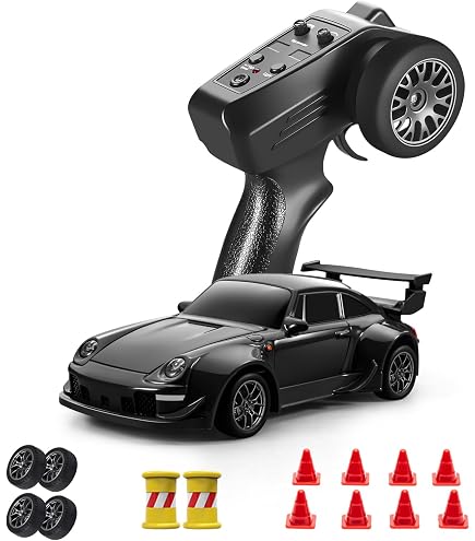 Coche RC Drift 1:24, 30 Km/h, 2.4 GHz, 4WD, Con Luces LED - Para Niños Y Adultos A Partir De 6 Años Coche RC Drift 1:24, 30 Km/h, 2.4 GHz, 4WD, Con Luces LED - Para Niños Y Adultos A Partir De 6 Años