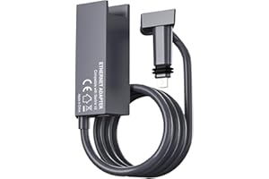 MEENEWCHING Starlink Ethernet Adapter für Satelliten-Internet V2 - RJ45 Gigabit Ethernet für schnelle und stabile Verbindung, kompatibel mit Starlink Actuated Gen 2 - Schwarz