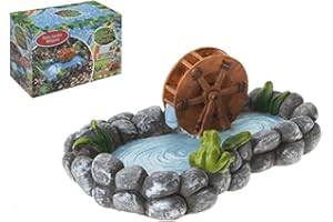 PMS Enchanting Multicolor Secret Fairy Garden Millpond- 15 cm x 10 cm x 6.5 cm (1 Pc.) - Eye-Catching Design - Ideal for Indoor & Outdoor Spaces
