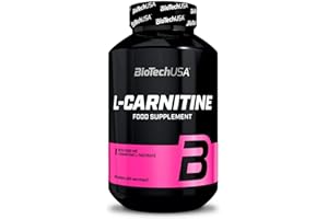‎BIOTECHUSA Biotech USA L-CARNITINE 1000 60 Tabletten | Gewichtsmanagement | Verwandelt Körperfett in Energie Fettverbrenner