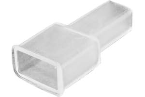 AERZETIX: 100x Conectores caja de conexion 1 vias para terminales electricos macho 6.3mm C11719