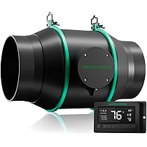 Ventilatore Idroponica MARS HYDRO 4 Pollici - Sistema Aria Per Grow Tent