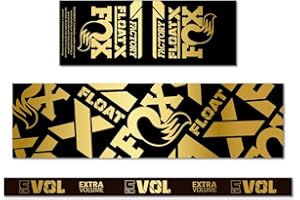STAR SAM Adesivi compatibili con ammortizzatore bici Fox Float X factory 2022
