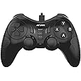 Ant Esports GP115 Wired Gamepad, Compatible for PC & Laptop Computer (All Windows Systems) / PS3 / Android TV Set/Media Box - Black