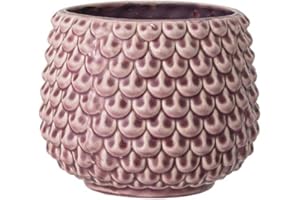 Nordring Vaso da fiori vintage Pino L (16,5 cm Ø), in ceramica