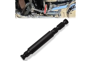 WOWTK Innere Stahl-Schalthebelwelle passend für Harley Davidson Touring Road King Electra Glide Street Glide 1984–2016, Ersatz für 33709–82A, schwarz