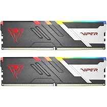 Patriot Viper Venom RGB DDR5 RAM 32GB (2X16GB) 6000MT/s CL30 UDIMM