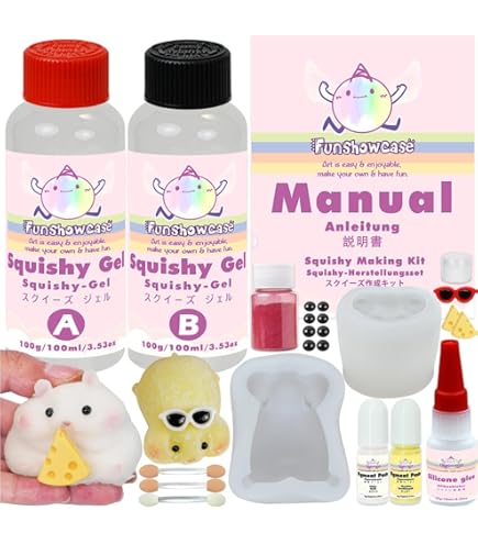DIY Squishy Maker, schwammiger Silikonkautschuk, Anti-Stress-Spielzeug