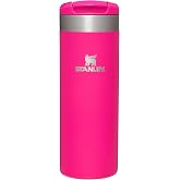 Stanley The Aerolight Transit Mug Termos Bardak, Koyu Pembe (Pink Vibes), 0.47 Litre
